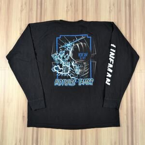 Vtg IBEW Local 1245 Lineman Long Sleeve Shirt XXL Vacaville CA Union Electric